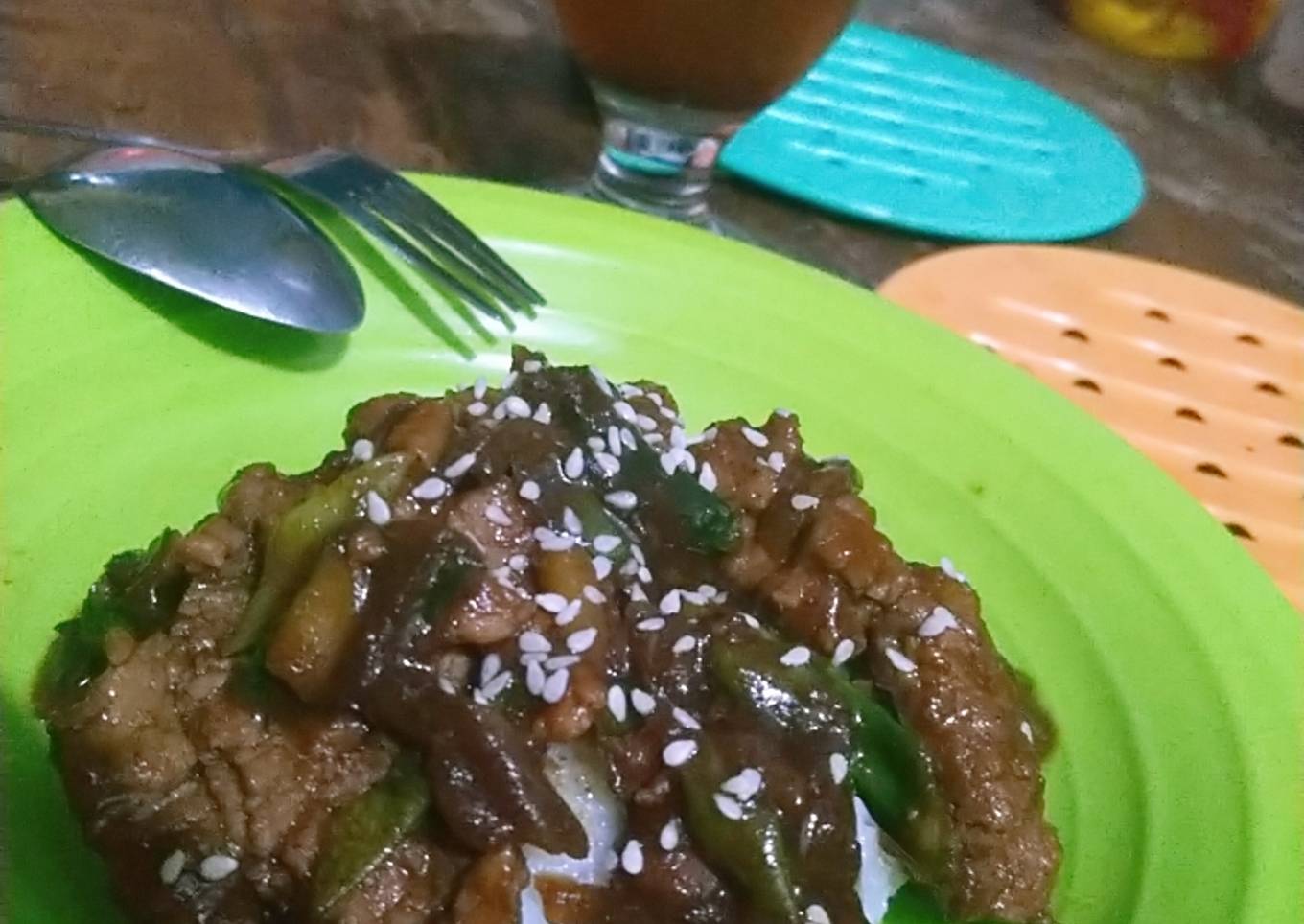 Homemade Teriyaki Beef