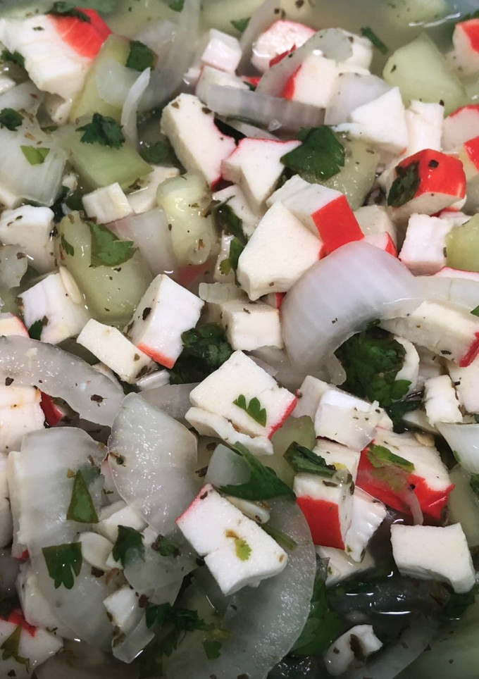 Una foto de Ensalada de Surimi