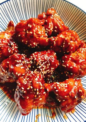 高昇酸甜芝麻雞中翼 的食譜成品照片