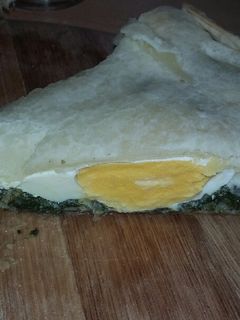 Una foto de Tarta de acelga súper sabrosa