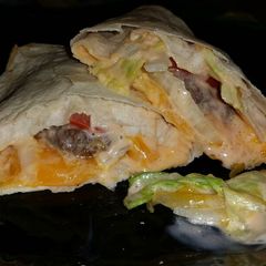 A picture of Big Mac Quesadillas .