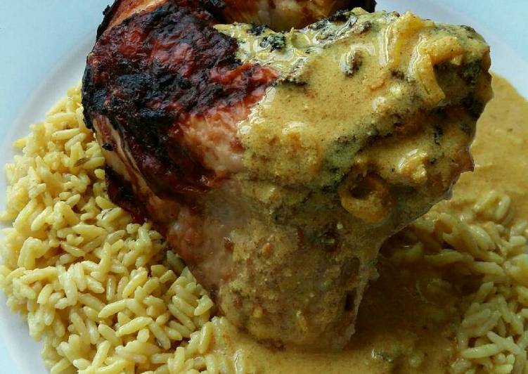 Recipe of Super Quick Homemade Vickys Curry-Spiced Whole Roast Chicken, GF DF EF SF NF