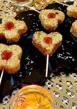 A picture of Milk Paneer Semolina Bites.