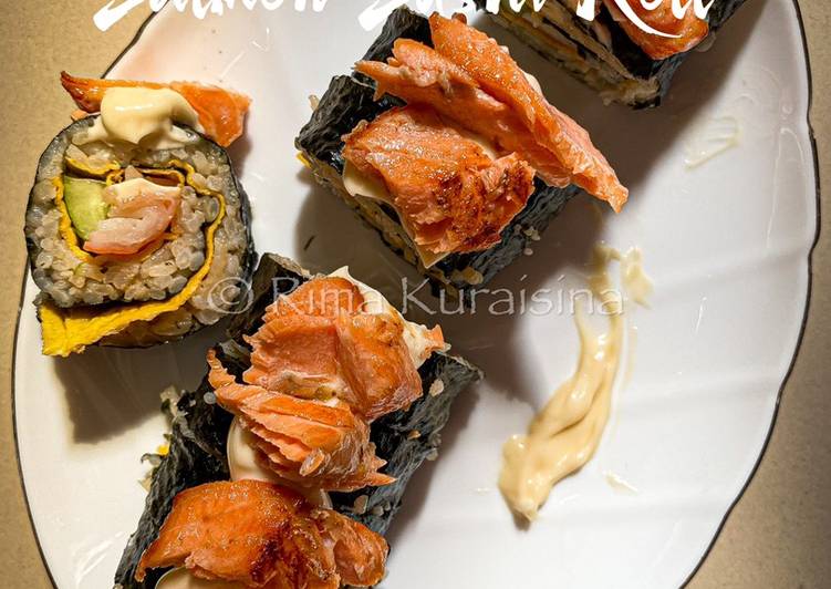 Resep Salmon Sushi Roll Yang Enak