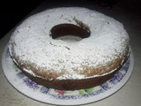 Torta de avena y banana
