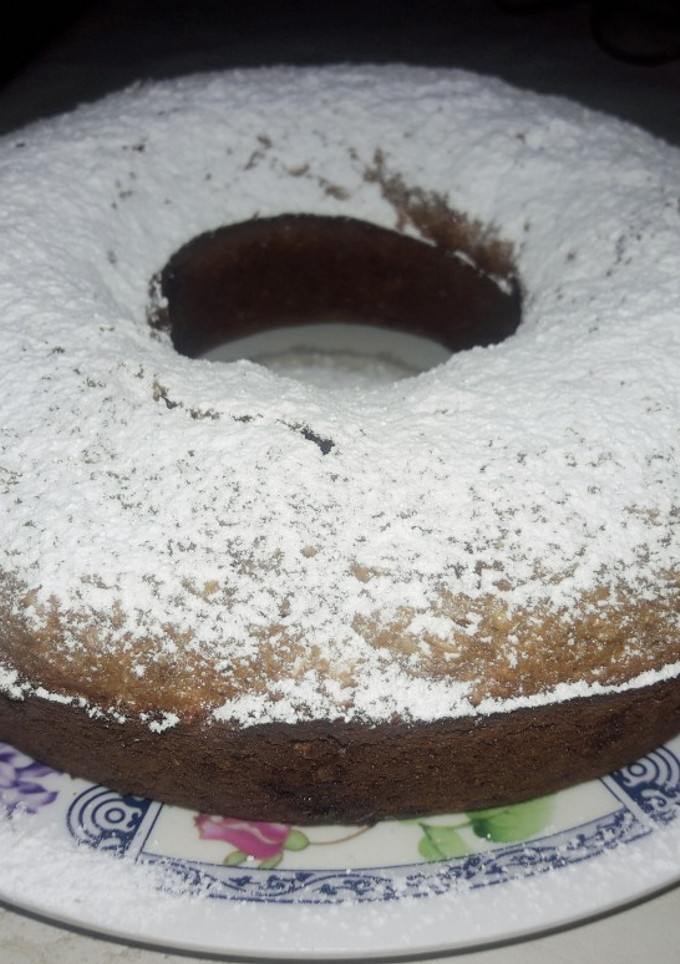 Una foto de Torta de avena y banana