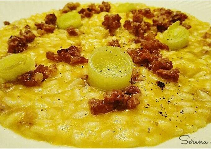 Ricetta di Veloce Risotto zucca e fantasia