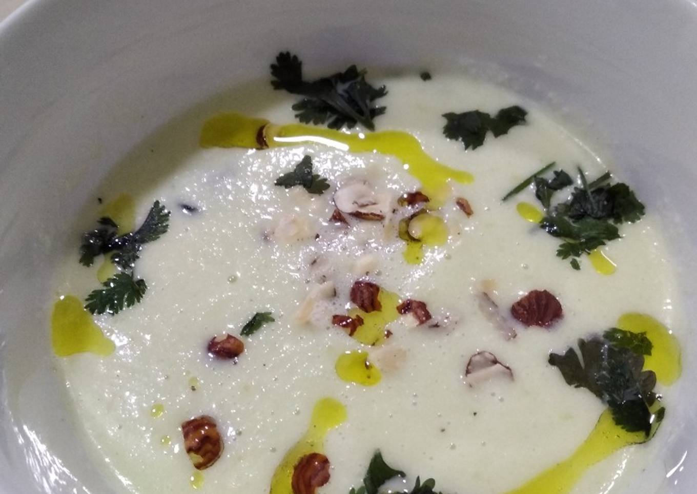 Gazpacho de pepino y melón