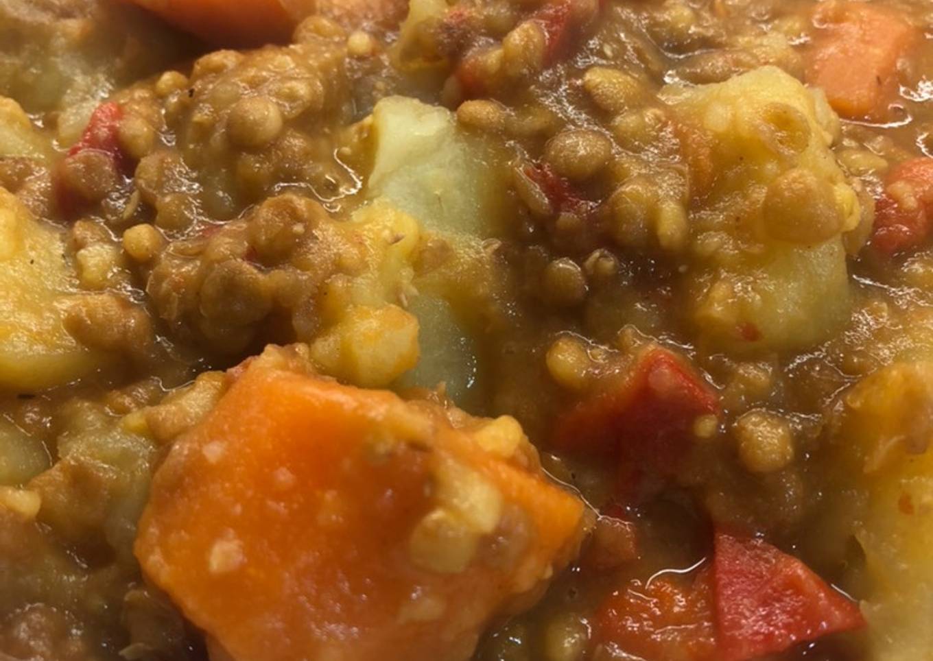 Lentejitas estofadas