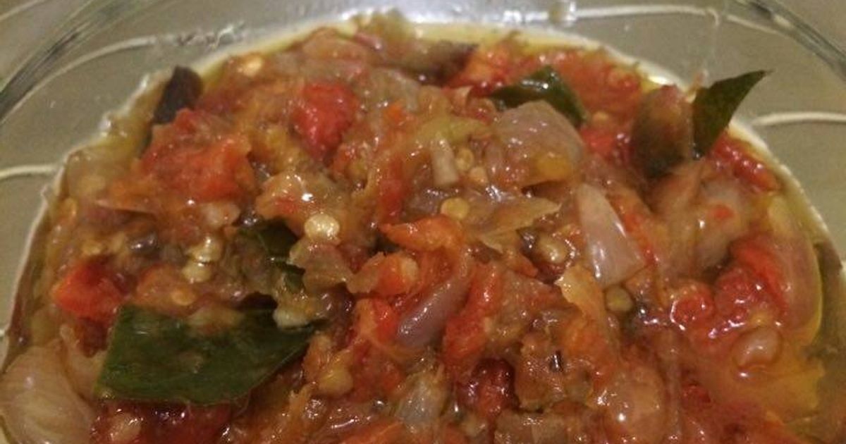 Resep Sambal Ala Bu Rudi oleh Zila & Dhia Moms - Cookpad