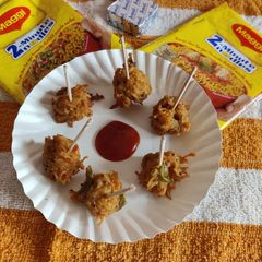 A picture of Maggi cheese balls.