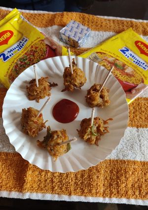 A picture of Maggi cheese balls.