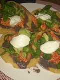Tinga de pollo en chile chipotle