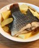 鯛魚蒸豆腐（電鍋料理）