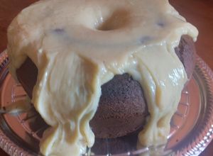 Una foto de Torta de leche nido