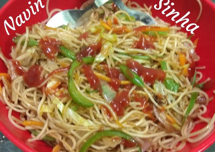 Steps to Make Quick Veg Chowmein