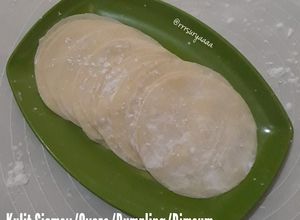 Foto resep Kulit Siomay/Gyoza/ Dumpling/Dimsum (khusus kukus)