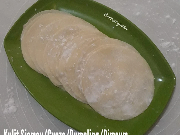 Langkah Gampang Membuat Resep Kulit Siomay/Gyoza/ Dumpling/Dimsum (khusus kukus) yang Lezat Sekali Anti Ribet, Sempurna