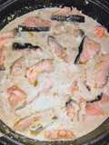 Salmón a la Nata