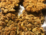 Galletas de avena y manzana