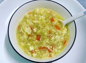 Hình của món Súp saffron diên mạch cho bé.