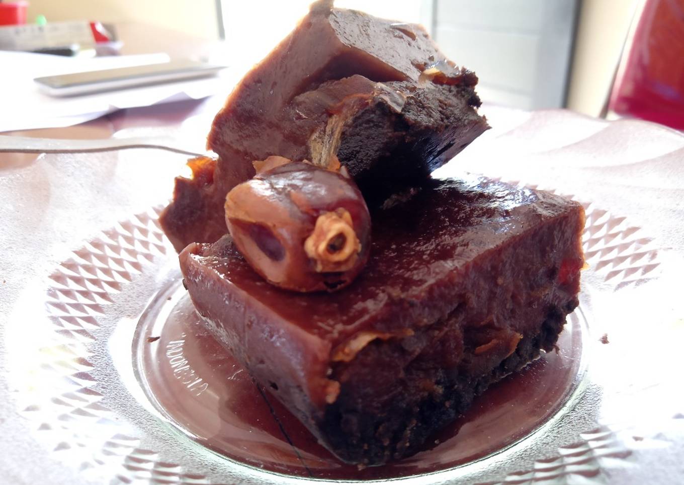 Cake KOreA (Kurma, Oreo, Agar-agar)
