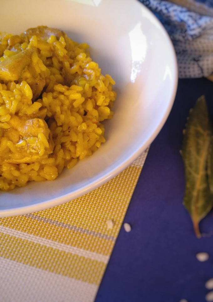 Una foto de Arroz con pollo