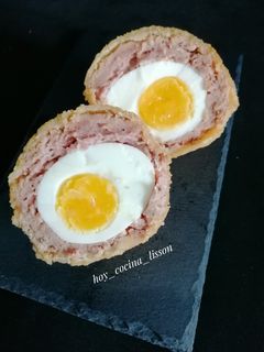 Una foto de Huevos a la escocesa