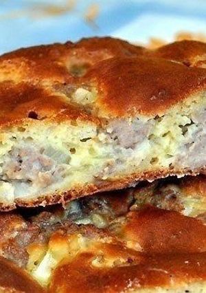 Фото Пирог с мясом «Легче не бывает».