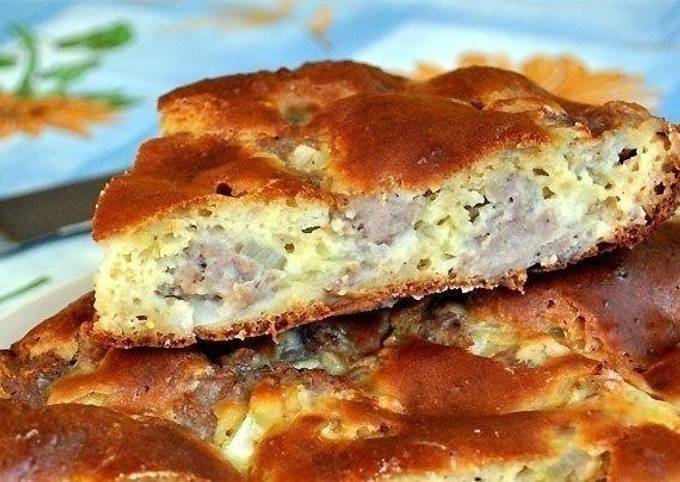 Мясной пирог - легче не бывает