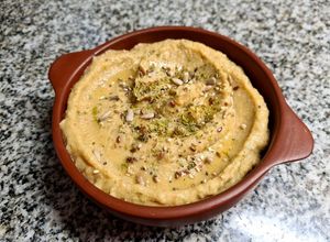 Una foto de Hummus de berenjena asada 🍆