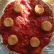 Pizza poivrons chèvre