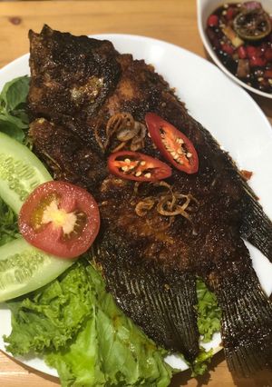Foto resep Gurame bakar pedas manis