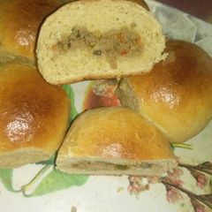 A picture of Sttufed bread.