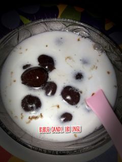 Foto resep Bubur Candi Ubi Ungu