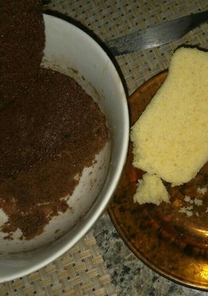 Una foto de Torta esponjosa en taza