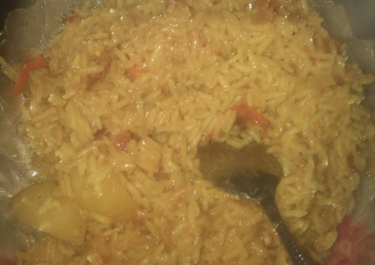 Recipe of Ultimate Simple Spiced (Mama Njeri rice)