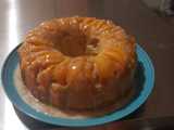 peach cake