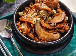 Gambar Soy Mushroom Chicken Rice