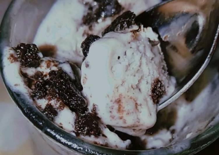 Cara Gampang Menyiapkan Ice Cream Oreo Home Made Anti Gagal