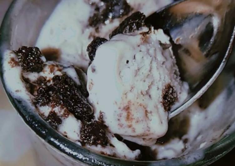 Ice Cream Oreo Home Made