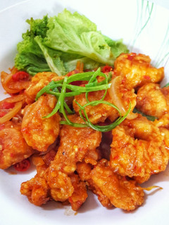 Foto resep Ayam Goreng Tepung Saus Padang