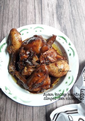 Foto resep Ayam kecap mentega simpel dan ekonomis