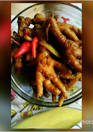 Foto resep Ceker kecap kayu manis