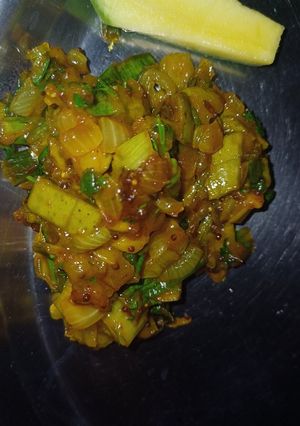 A picture of Totapuri Raw mango salad.