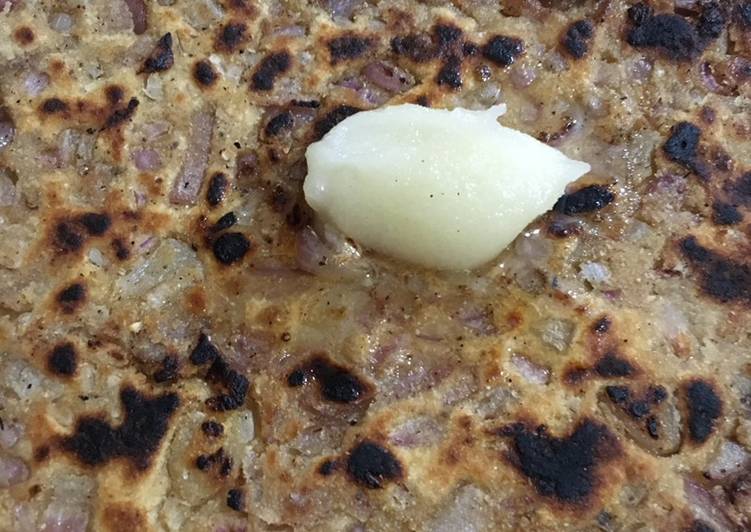 Recipe of Favorite Onion paratha