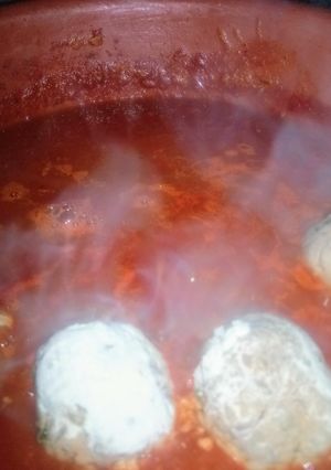 Una foto de Albóndigas en salsa