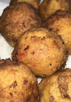 Potato balls(kwallon dankalin turawa) ainihin hoton girkin
