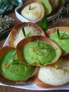 Foto resep Apem Selong / Serabi Berenda