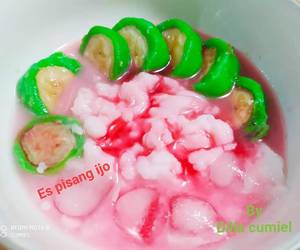 Resep Unik Es pisang ijo Nikmat Lezat Resep Unik Es pisang ijo Nikmat Lezat